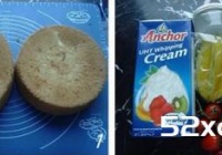 双层生日蛋糕水果味