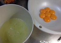 栗子戚风蛋糕的做法