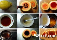 木瓜酸梅冻的做法