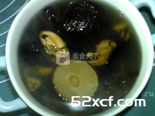 香菇木耳淡菜汤的做法