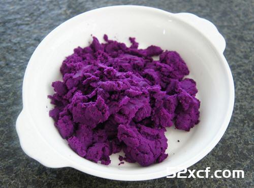 紫薯椰汁西米露的做法