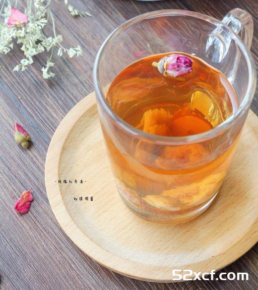 玫瑰花红枣茶的做法