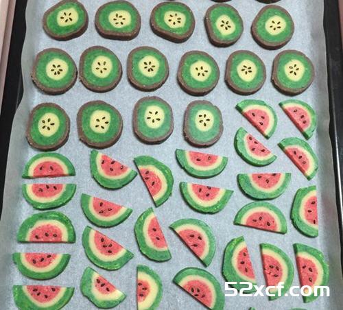 水果造型饼干的做法