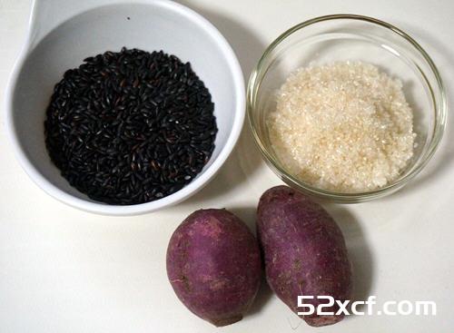 豆浆机做紫薯黑米糊的做法