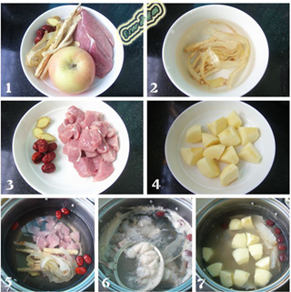 苹果沙参玉竹瘦肉汤的做法教
