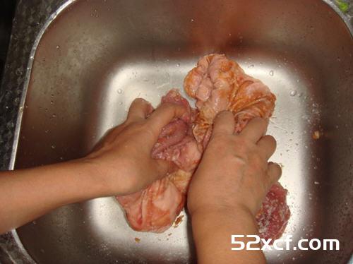 洗猪肚最快最干净的方法图解