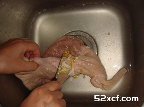 洗猪肚最快最干净的方法图解