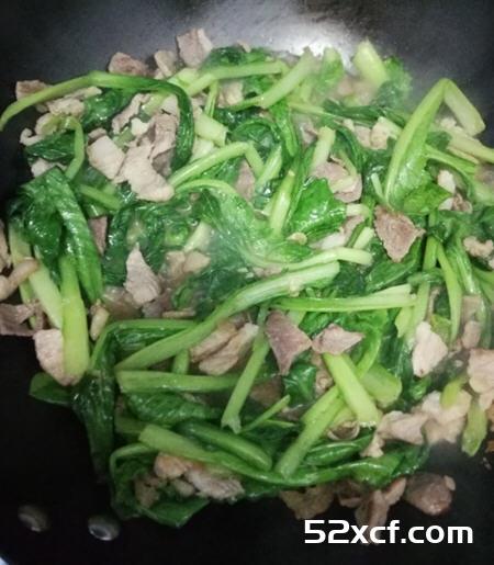 小白菜炖豆腐东北做法