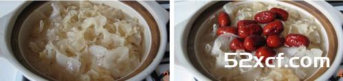 红枣银耳甜汤的做法