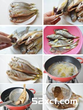 酥炸五香黄花鱼的做法