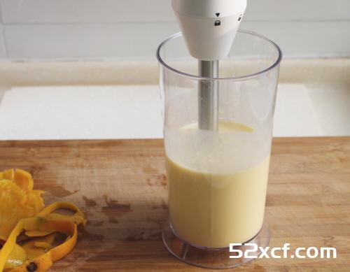 芒果牛奶煮汤圆的做法