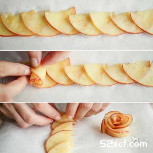 苹果玫瑰酥的制作方法