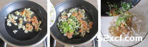 海米葱油拌藕片的做法