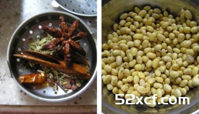 高压锅黄豆炖猪蹄的做法
