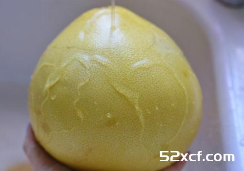 柚子皮糖的制作方法