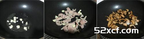 秋葵红椒炒猪颈肉的做法