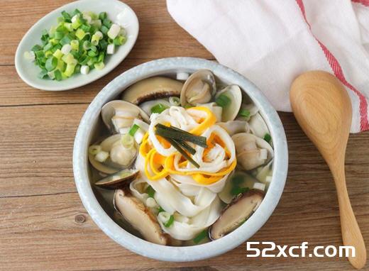 韩式蛤蛎汤面的做法