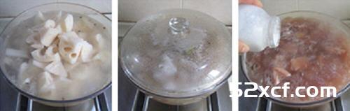 蹄花莲藕汤的做法