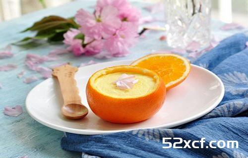 鲜橙炖蛋的做法
