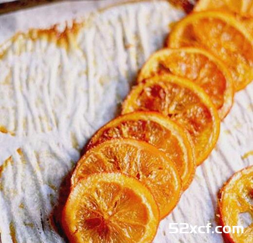 烤糖渍橙片的做法