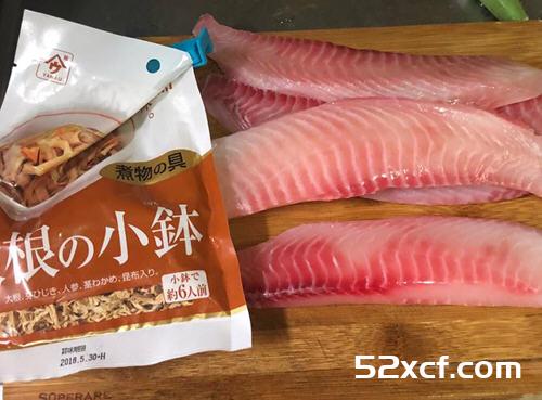 日式大根蒸鲷鱼片的做法