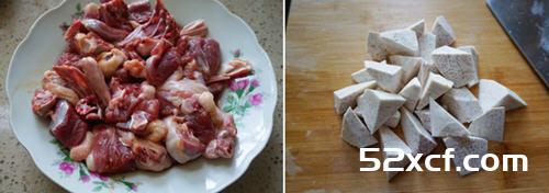 砂锅香芋焖鸭的做法