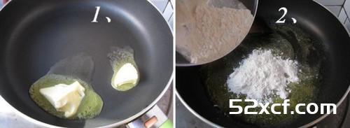 酥皮玉米浓汤的做法