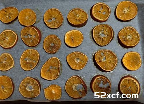橘子果干的制作方法