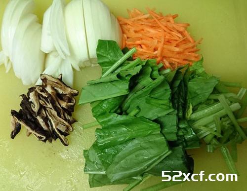 简易版韩式杂菜的做法