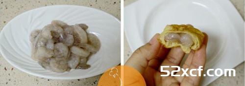 简易版菠萝油条虾