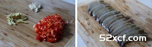 番茄酱烧基围虾的做法