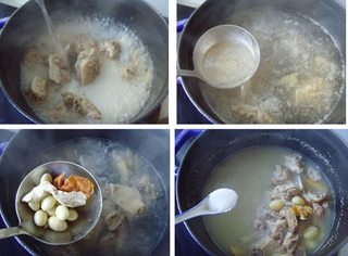 白果鸭汤的做法