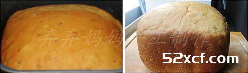 葱香火腿面包面包机版的做法