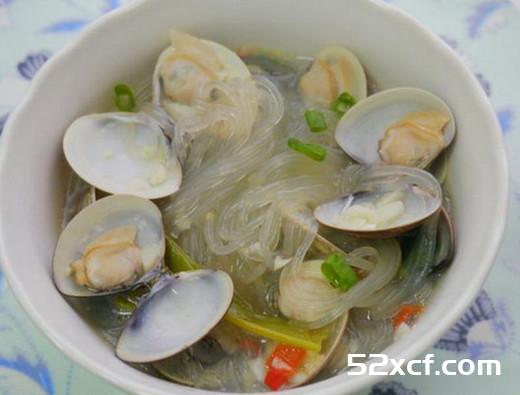 蒜香蛤蜊冬粉汤的做法