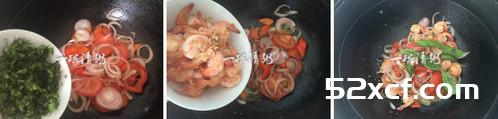 泰式罗勒鲜虾的做法
