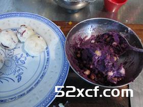 紫薯红薯沙拉球
