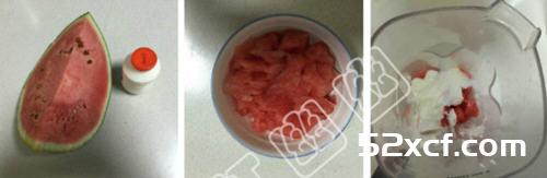 西瓜酸奶冰棒的做法