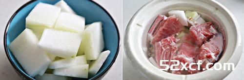 冬瓜薏米咸骨汤的做法
