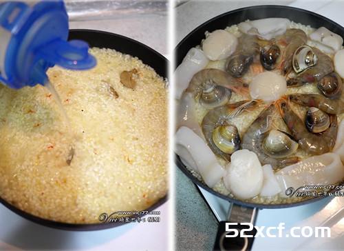 西班牙海鲜炖饭的做法