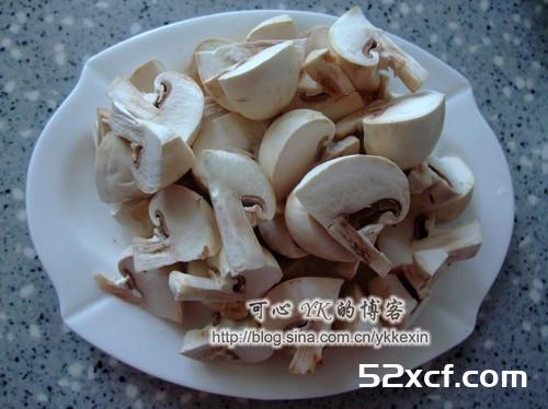 清炒芦笋口蘑的做法