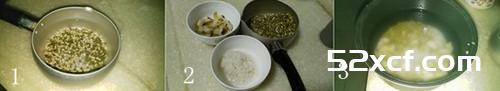绿豆薏米百合粥的做法