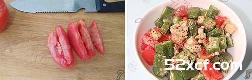 秋葵鸡肉沙拉的做法