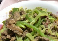 莴笋丝炒牛肉的做法