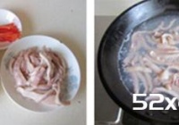韭菜炒鱿鱼的家常做法
