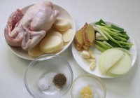 简易版一只鸡的做法