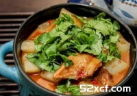 萝卜烧牛杂的做法