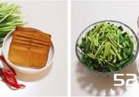 韭菜炒香干的做法