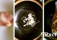 砂锅鸡腿盖饭的做法