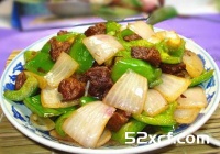 柿子椒炒麂子肉的做法教