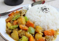 咖喱牛肉饭的做法